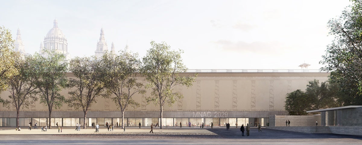 Una imatge del projecte arquitectònic. Autor: ACN. 