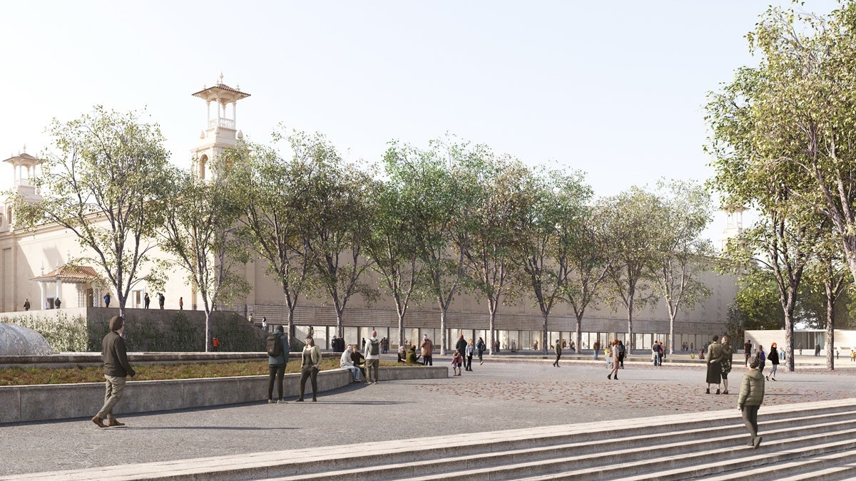 Una imatge del projecte arquitectònic. Autor: ACN. 