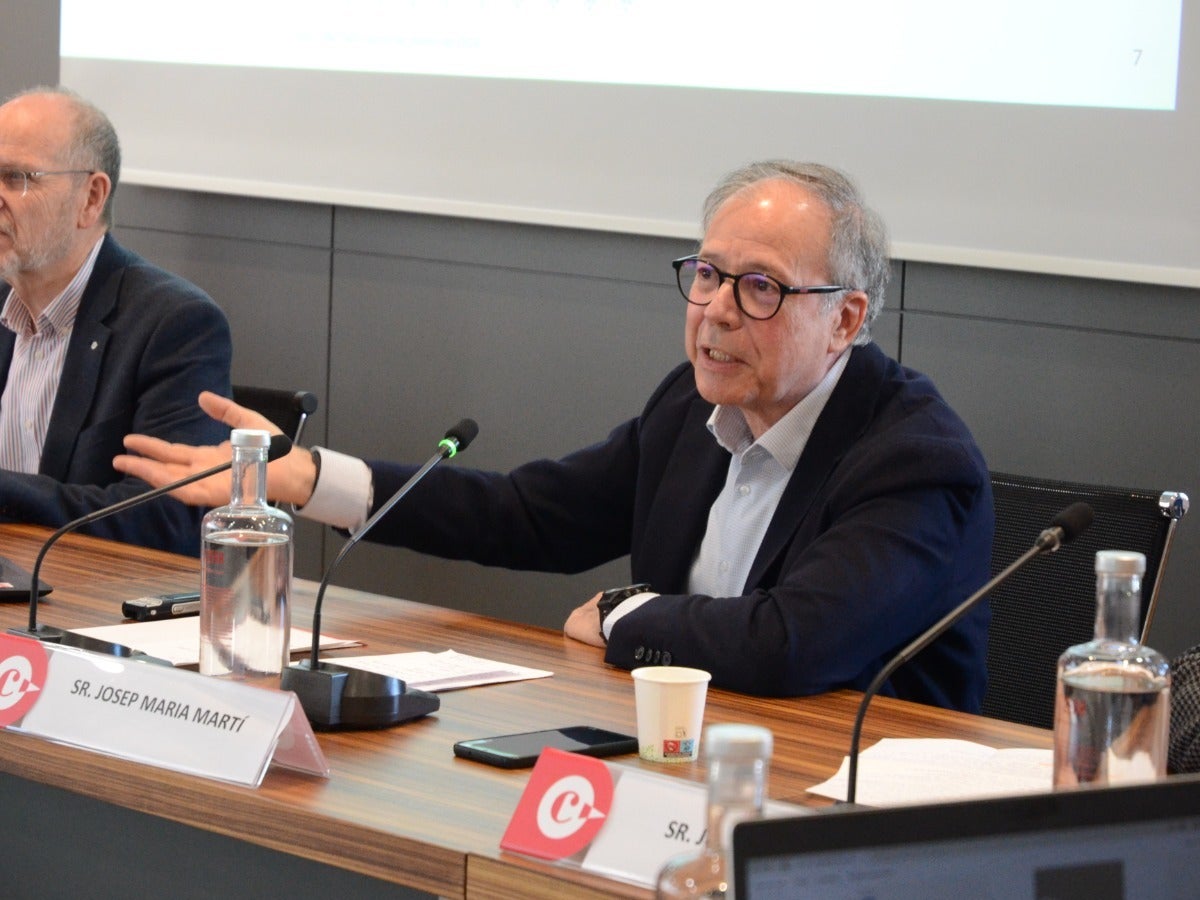 Josep Maria Martí, president de Moventia. Autor: Jordi M.