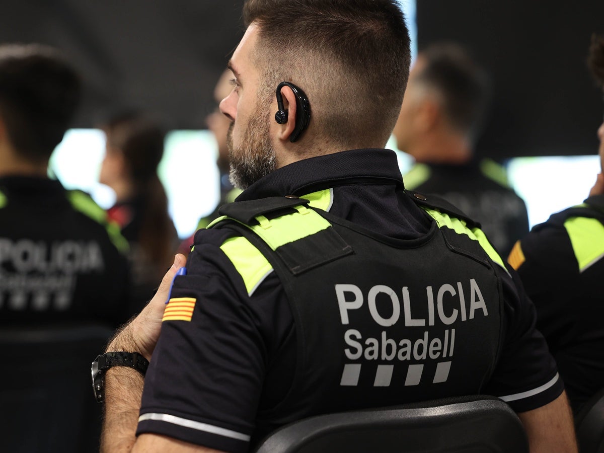 Dispositiu de policia municipal, en una imatge d'arxiu. Autor: D.Jiménez. 