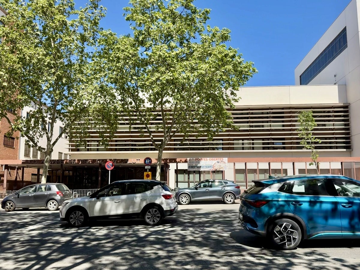 L'institut escola La Salut, a la Gran Via. Autor: ACN. 