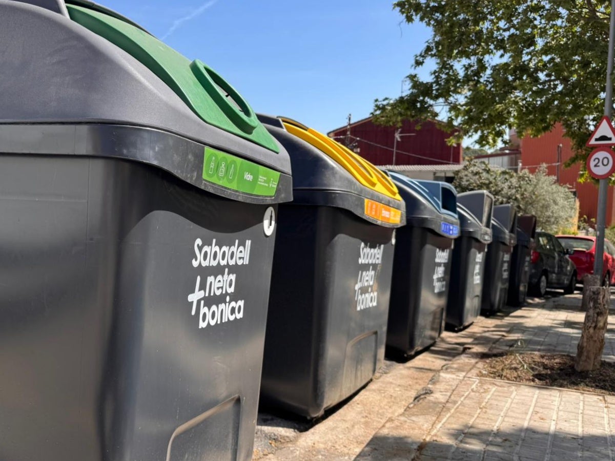 Els nous contenidors, al Poblenou de la Salut. Autor: Ajuntament / cedida. 