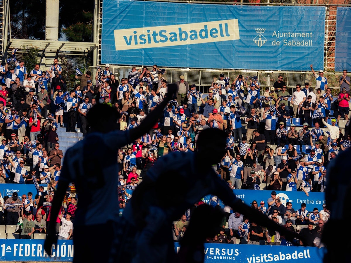 La Nova Creu Alta, fa uns dies. Autor: @CESabadell via X. 