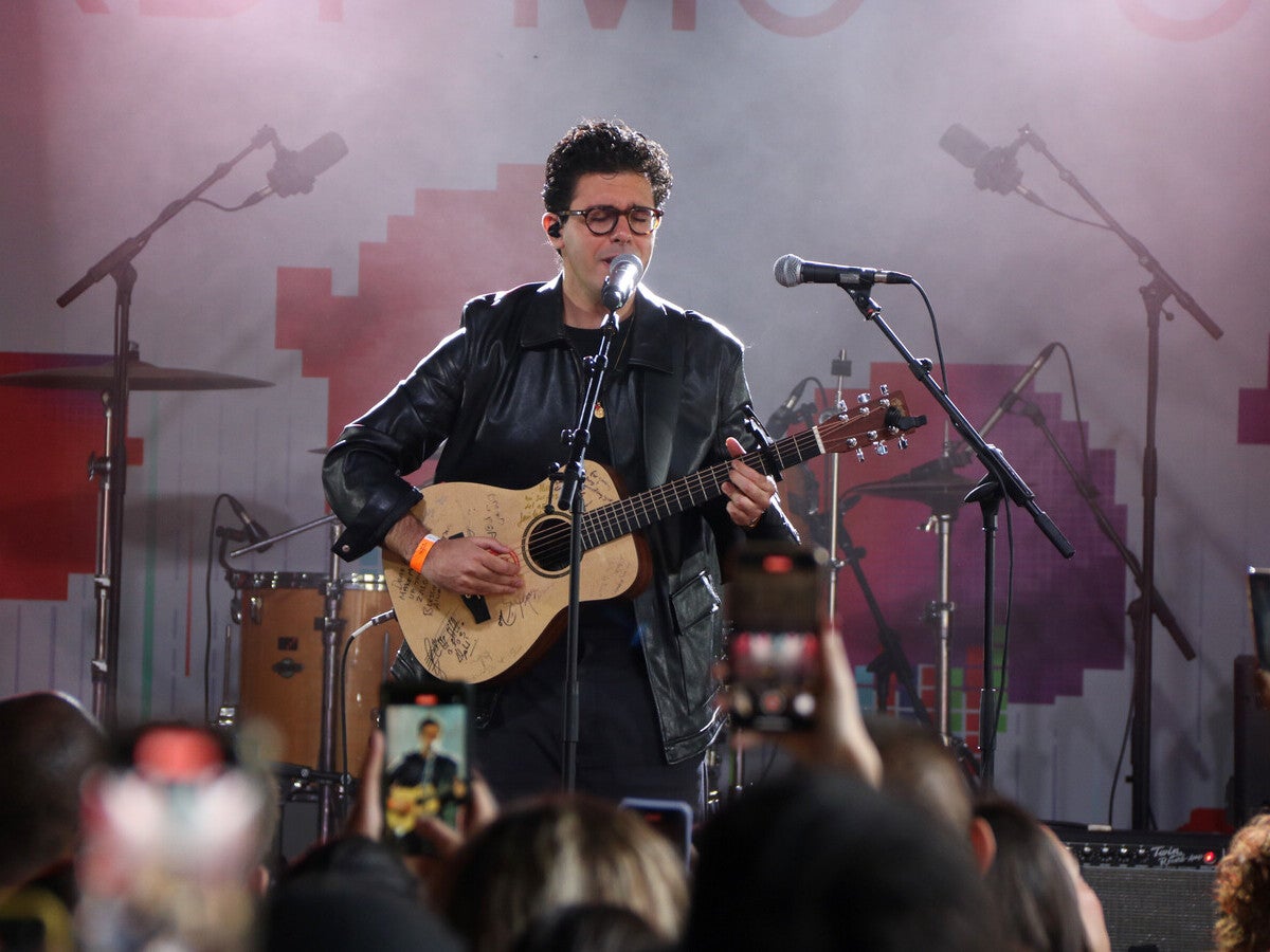El cantant Alfred García, un dels protagonistes de la programació del Fresc 2026. Autor: ACN.