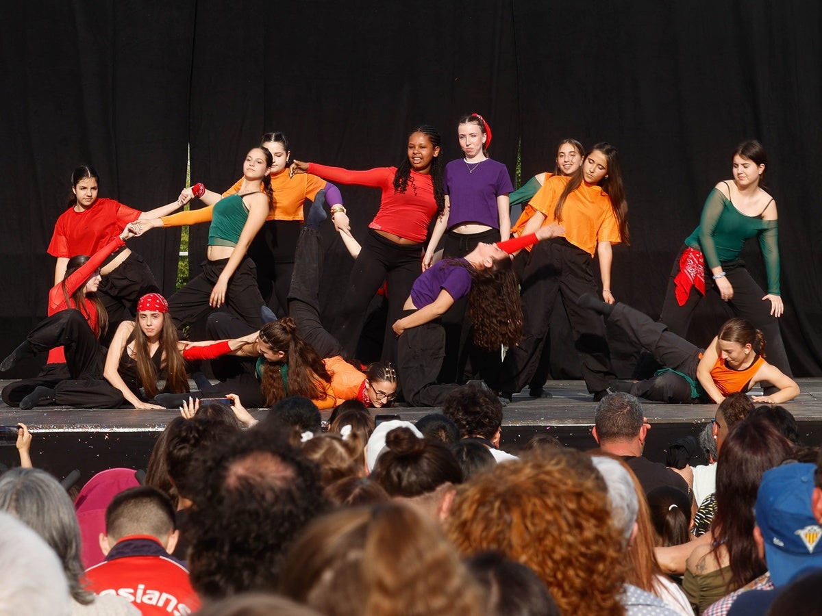 Un miler llarg de ballarins d'una vintena d'entitats i escoles de dansa de la ciutat han omplert de ritme aquest diumenge a la tarda la plaça de l'Argub, al parc de Catalunya. Ha estat l'acte central del Dia Internacional de la Dansa, la mostra col·lectiva Sabadell Dansa. Diferents estils i nivells de flamenc, hip hop, ballet, contemporani i altres disciplines però la mateixa estima per la dansa. Tot plegat, una gran mostra de la riquesa de grups i estils que hi ha a la ciutat.  Hi han participaran l’Agrupación Andaluza San Sebastián de los Ballesteros, el Club Rítmica Sabadell, Harmony Escola de Dansa, Step by Step, L’Estudi Dansa, Steps to Country, Kmystudio Escola de Dansa, Innedit Dance Complex, el Centro Cultural Andaluz Hermandad Virgen de Gracia Sabadell, l’Associació d’Activitats Veïns de la Concòrdia, l’Escola de Dansa Ritme, Artístik Centre Dansa i Teatre, les Escoles de Dansa Mònica Escribà, l’Escola de Ball Félix y Tere, El Gimnàs Dansa, La Nau, Petit Món conjunt amb Espai Yantra, l’Esbart Sabadell Dansaire, Driss Dansa, l’Escola de Dansa Stils i l’Escola de Dansa Bots.