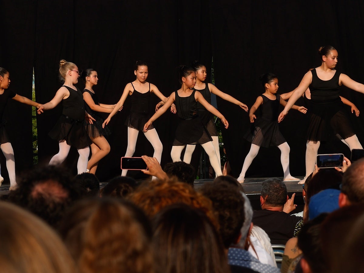 Un miler llarg de ballarins d'una vintena d'entitats i escoles de dansa de la ciutat han omplert de ritme aquest diumenge a la tarda la plaça de l'Argub, al parc de Catalunya. Ha estat l'acte central del Dia Internacional de la Dansa, la mostra col·lectiva Sabadell Dansa. Diferents estils i nivells de flamenc, hip hop, ballet, contemporani i altres disciplines però la mateixa estima per la dansa. Tot plegat, una gran mostra de la riquesa de grups i estils que hi ha a la ciutat.  Hi han participaran l’Agrupación Andaluza San Sebastián de los Ballesteros, el Club Rítmica Sabadell, Harmony Escola de Dansa, Step by Step, L’Estudi Dansa, Steps to Country, Kmystudio Escola de Dansa, Innedit Dance Complex, el Centro Cultural Andaluz Hermandad Virgen de Gracia Sabadell, l’Associació d’Activitats Veïns de la Concòrdia, l’Escola de Dansa Ritme, Artístik Centre Dansa i Teatre, les Escoles de Dansa Mònica Escribà, l’Escola de Ball Félix y Tere, El Gimnàs Dansa, La Nau, Petit Món conjunt amb Espai Yantra, l’Esbart Sabadell Dansaire, Driss Dansa, l’Escola de Dansa Stils i l’Escola de Dansa Bots.
