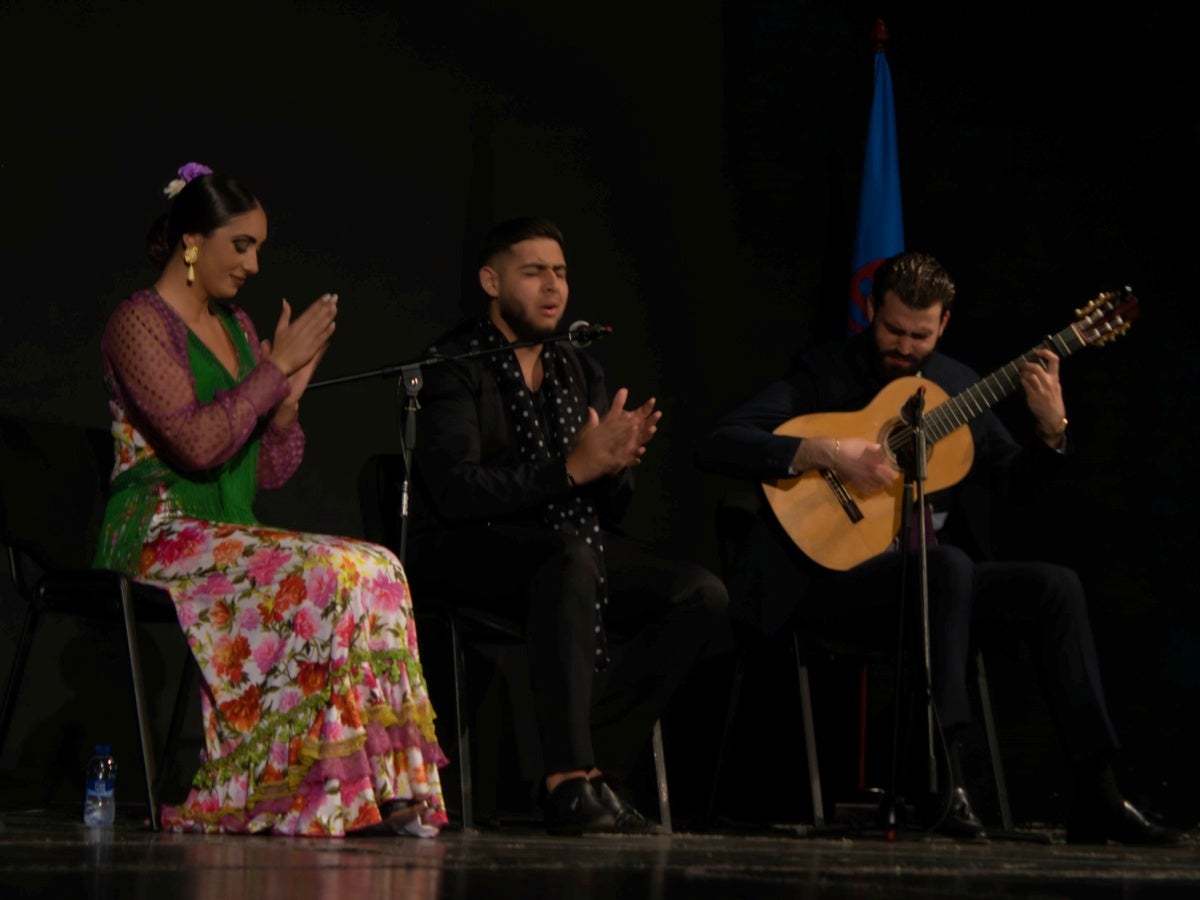 Una de les actuacions de l'acte institucional. Autora: Martina Berenguera. 