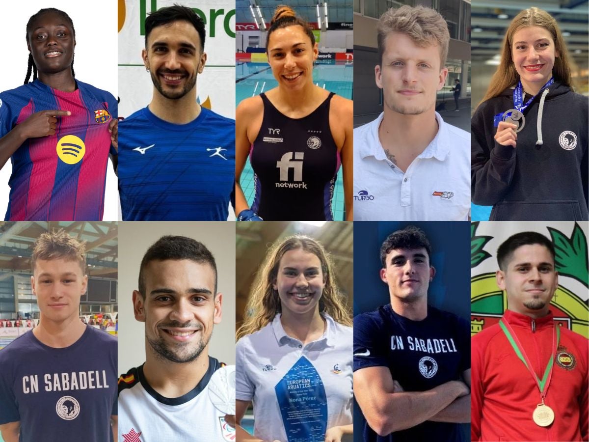 Finalistes del premi Millor Esportista de Sabadell 2026