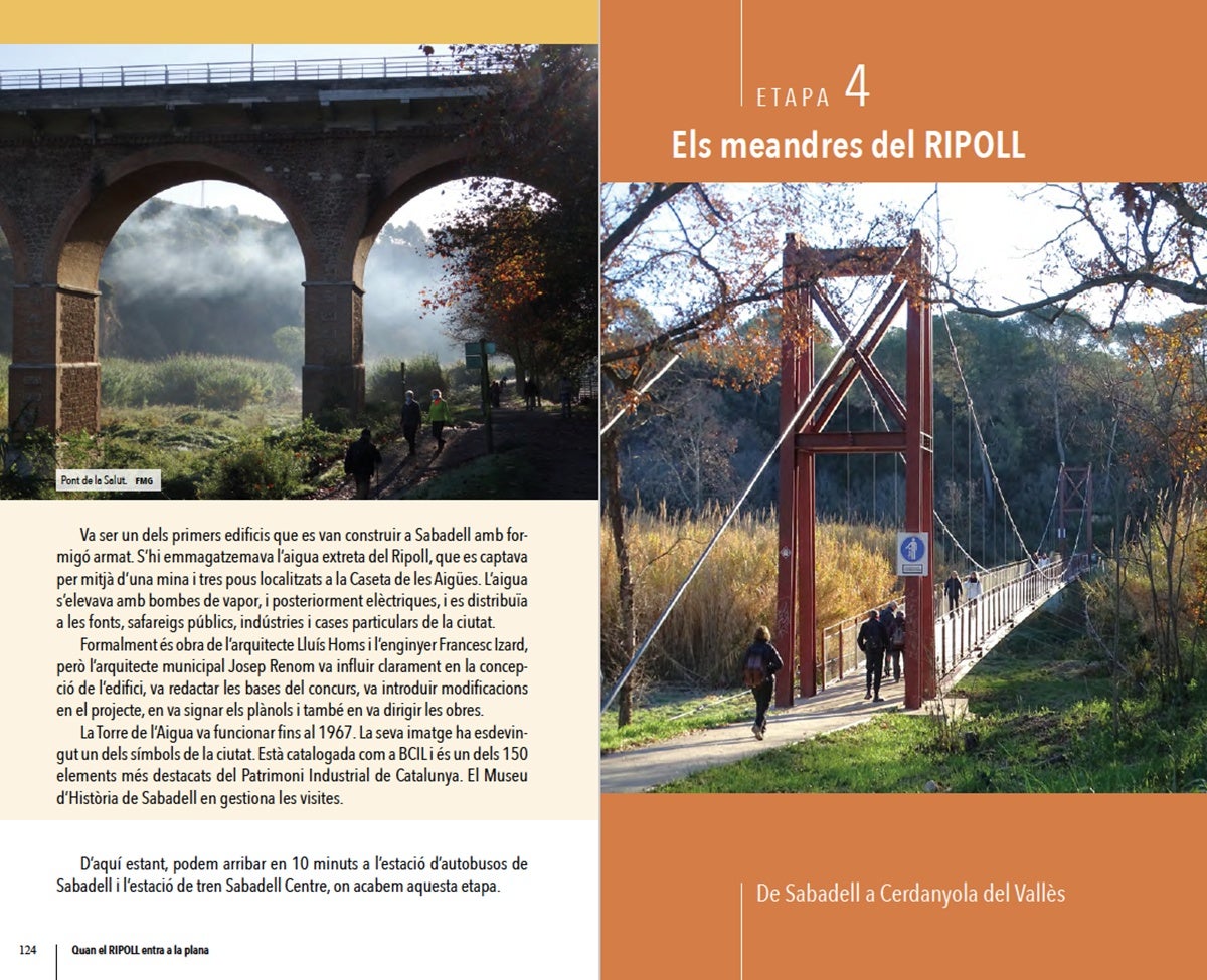 Doble pàgina, que dona peu a l'inici de l'etapa 4. Autor: cedida.