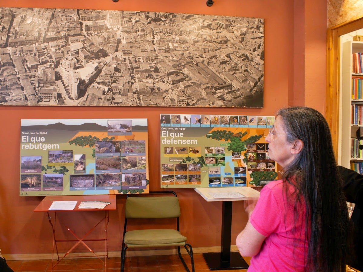 Inauguració de la mostra, aquest dijous. Autora: Martina Berenguera.