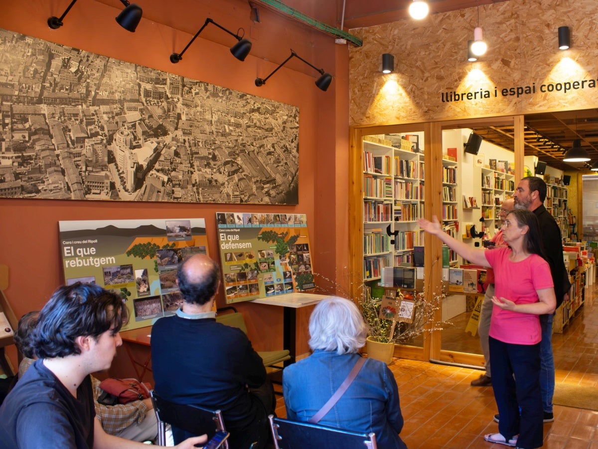 Inauguració de la mostra, aquest dijous. Autora: Martina Berenguera.