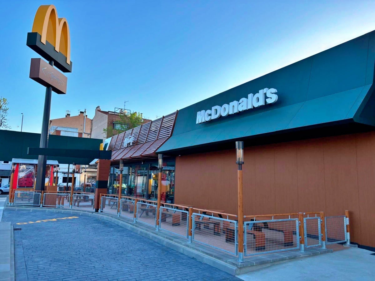 Exterior del nou McDonald's de Sabadell. Autor: cedida. 