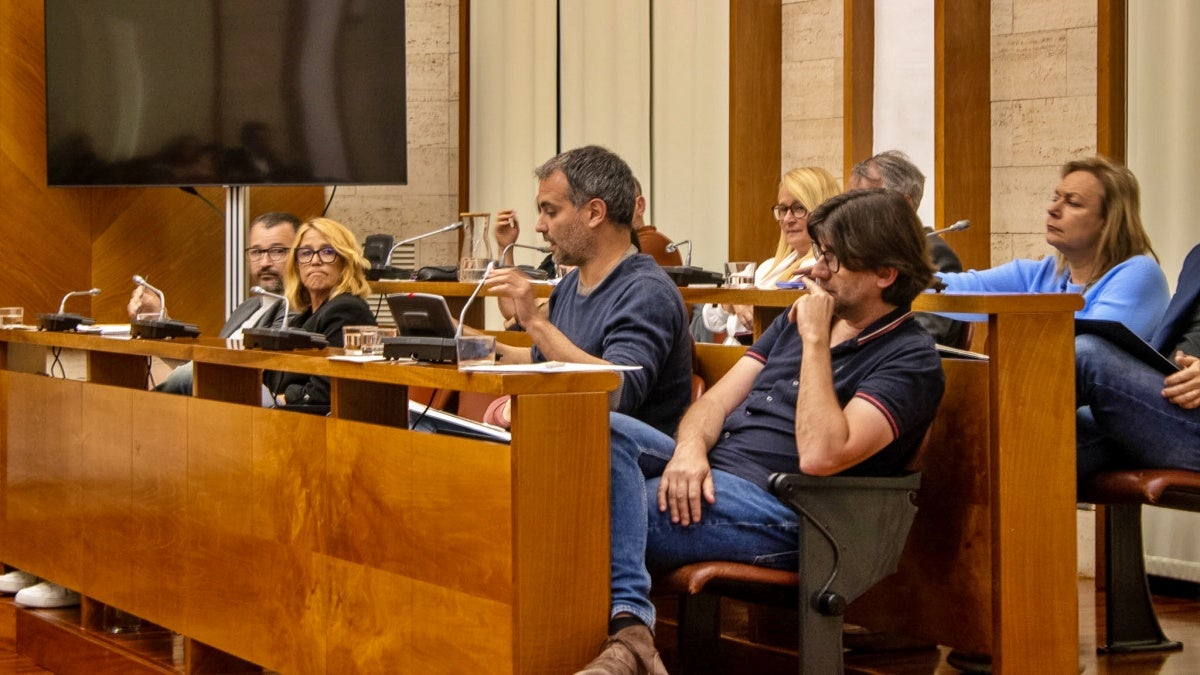 El portaveu de la Crida, Oriol Rifer. Autora: M.Berenguera. 