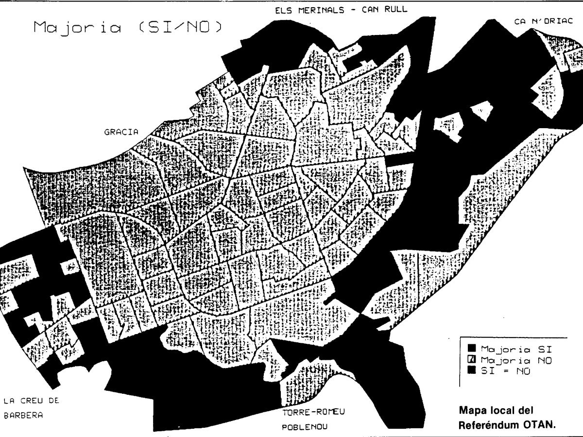Resultats a Sabadell per zones. Font: DS via AHS