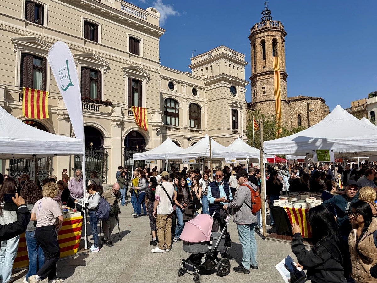 La plaça del doctor Robert, espai per a les llibreries. Autor: ACN. 