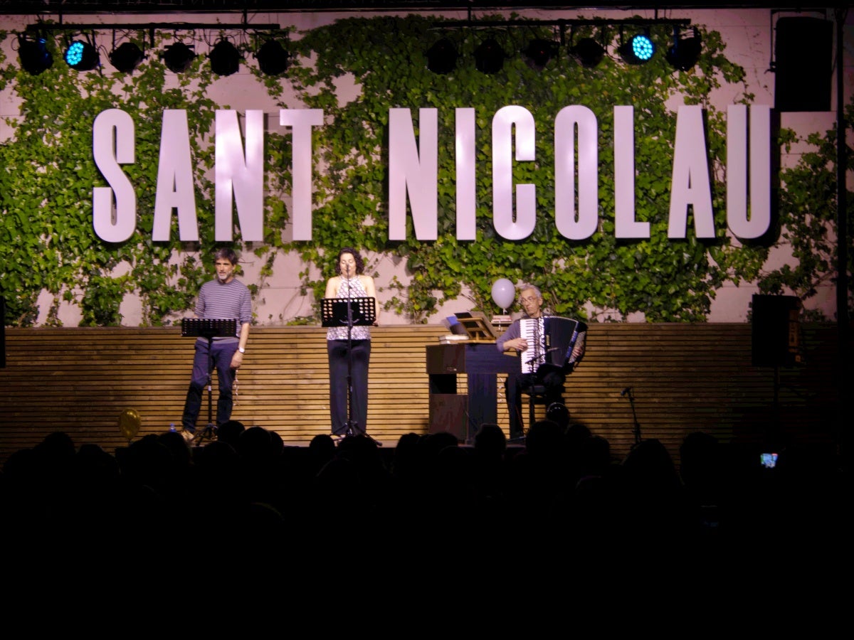 Un moment de l'acte institucional. Autora: Martina Berenguera