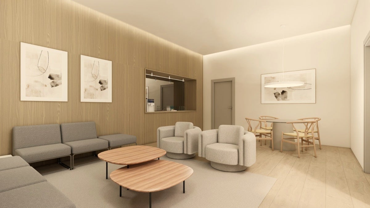 Una de les sales del futur tanatori de Torra al PO Sud-Oest. Autor: cedida.