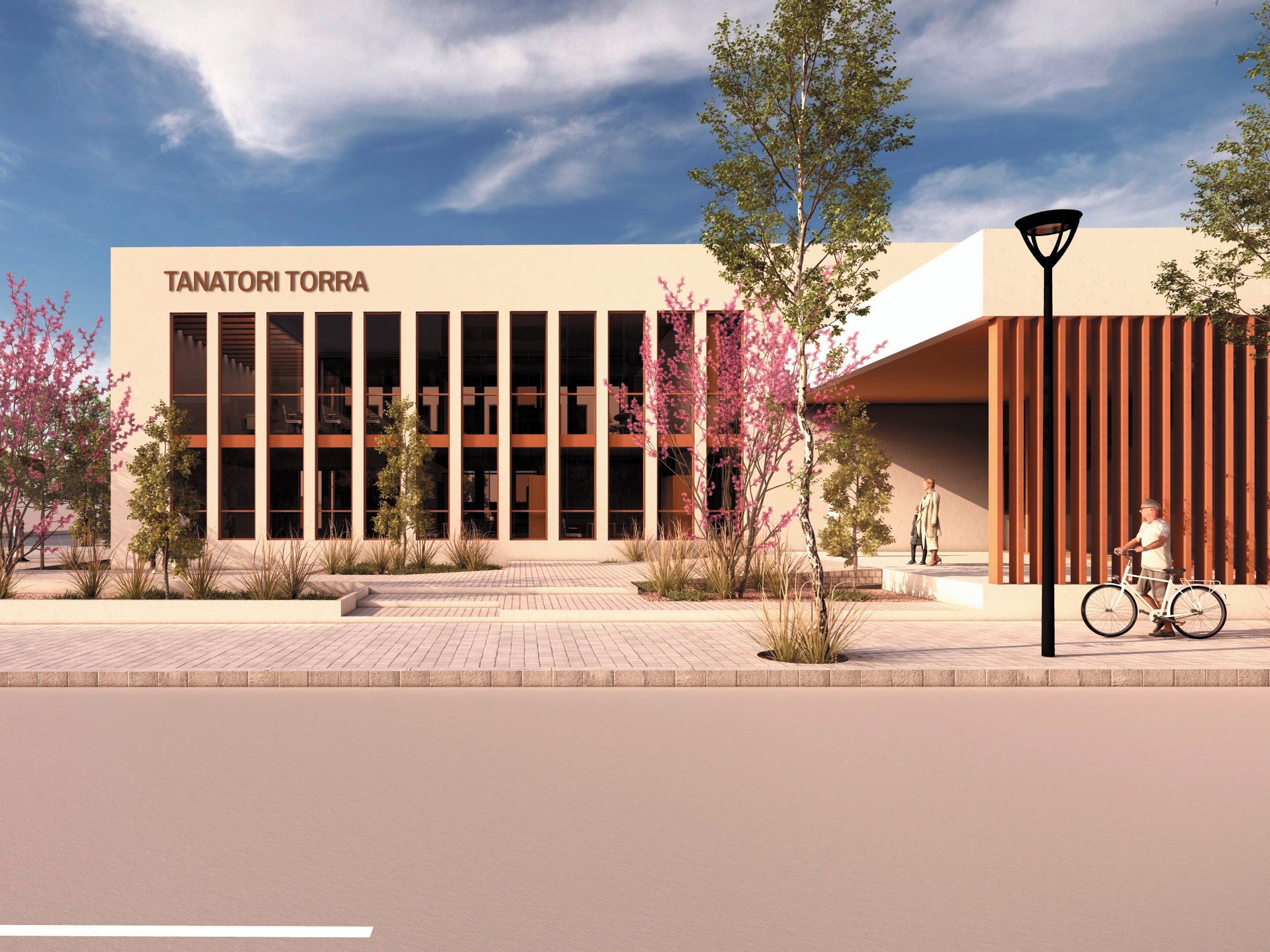 Exterior del futur tanatori de Torra al PO Sud-Oest. Autor: cedida. 