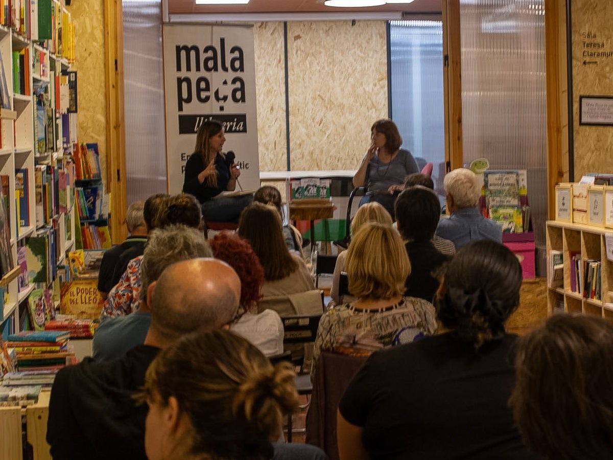 Presentació del volum, aquest dimarts. Autora: Martina Berenguera. 