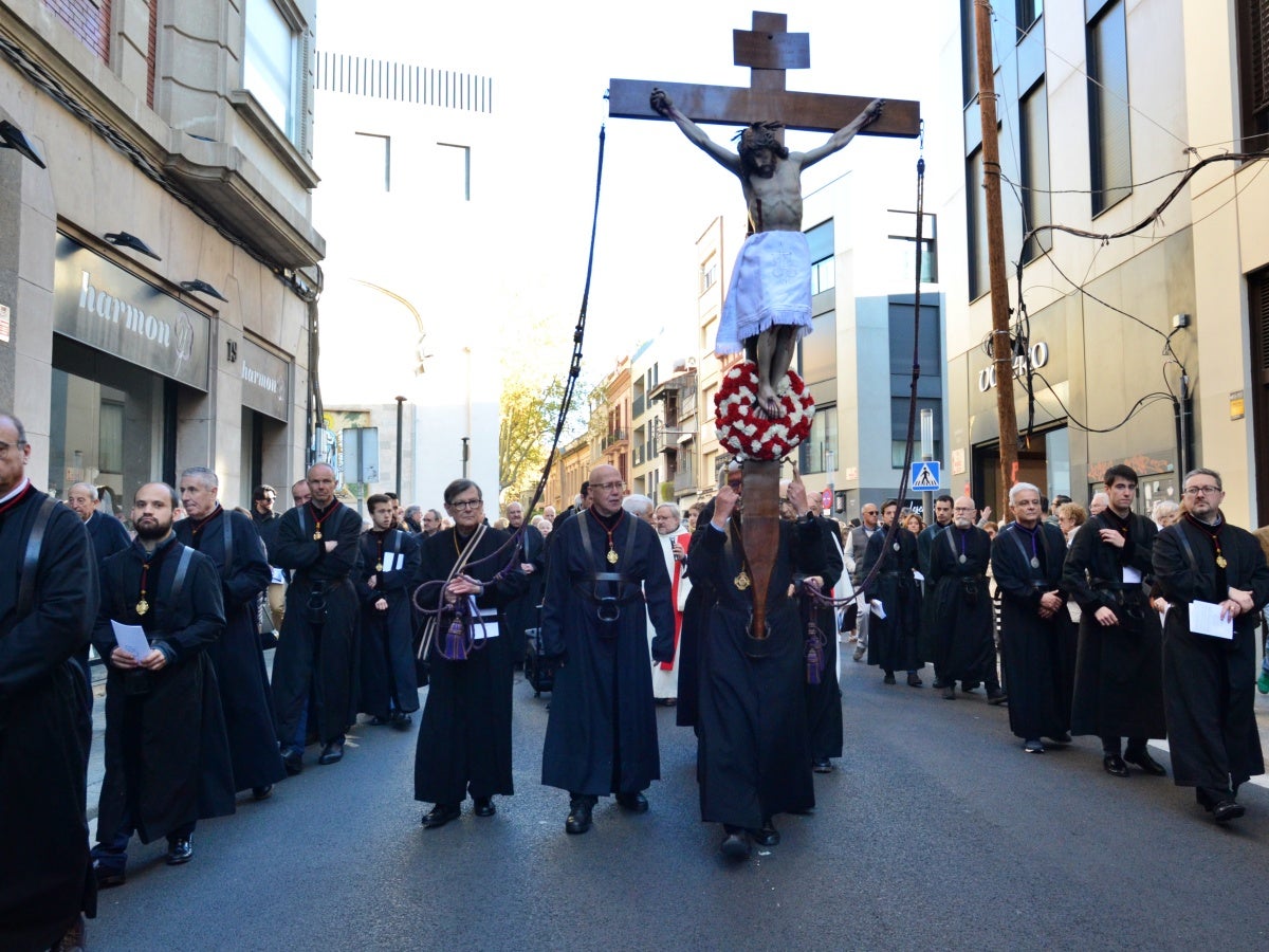 Portants de Crist, a la Via Massagué. Autor: J.d.A.