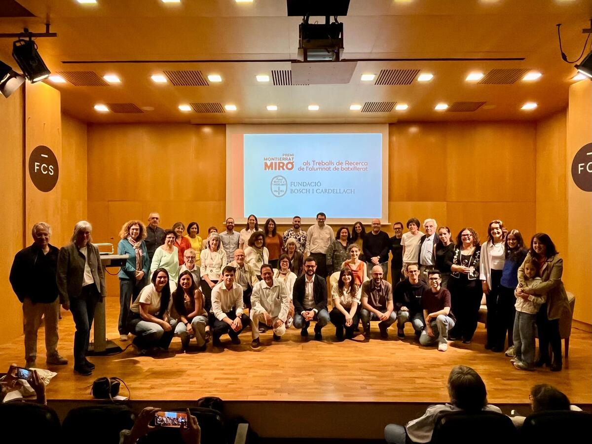 Acte de celebració del 25è aniversari del premi Montserrat Miró. Autor: Jordi M