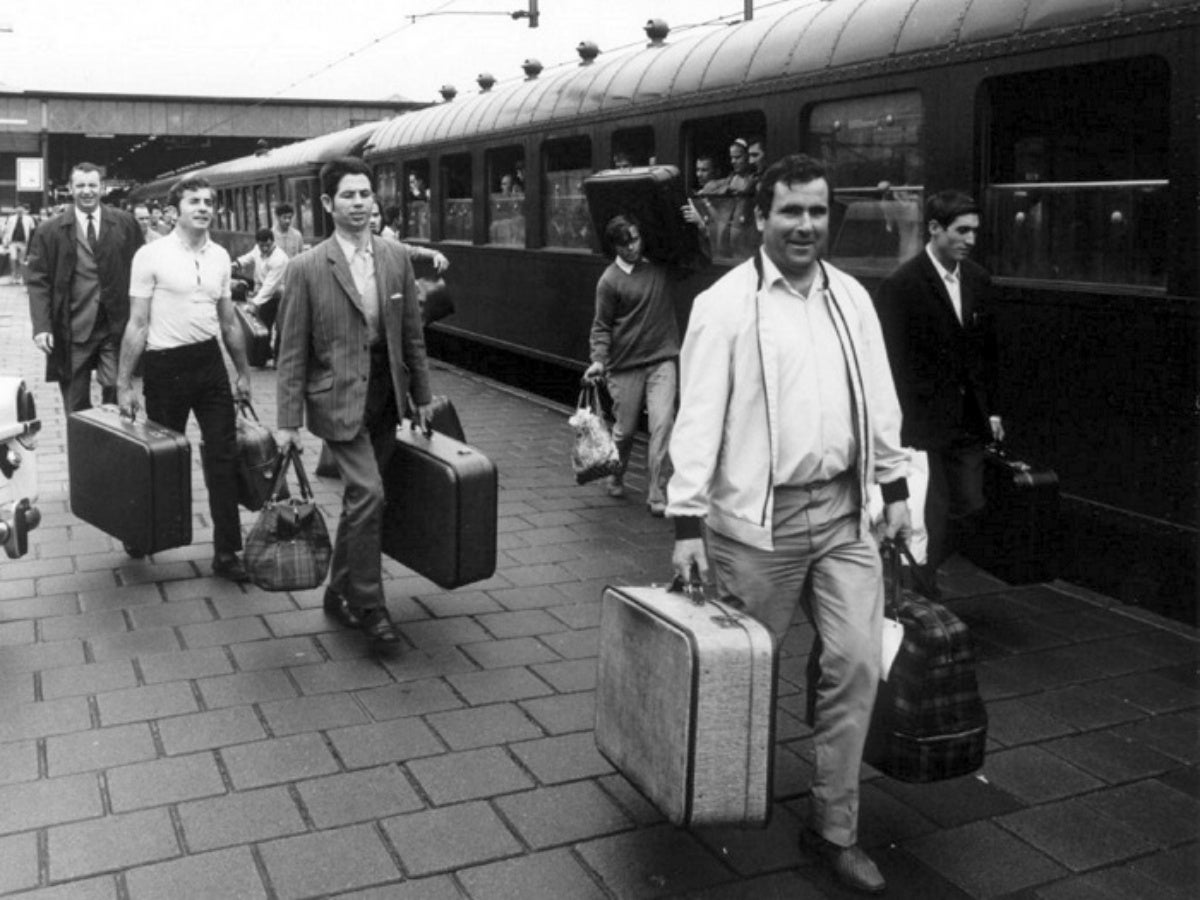 Llegada de personas a Barcelona procedentes de otras zonas de España durante los años 50, 60 y 70 del siglo pasado 