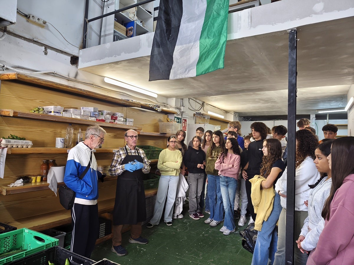 Una de les visites d'alumnat. Autor: cedida. 
