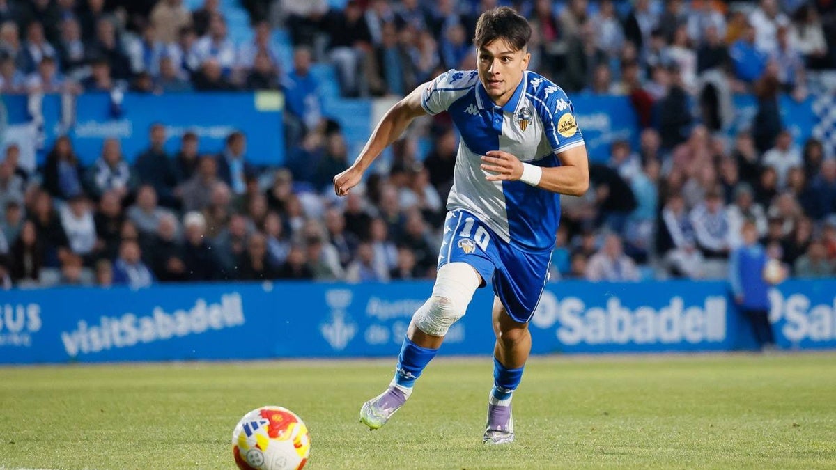 Miguelete, durant el partit. Autora: Dihör