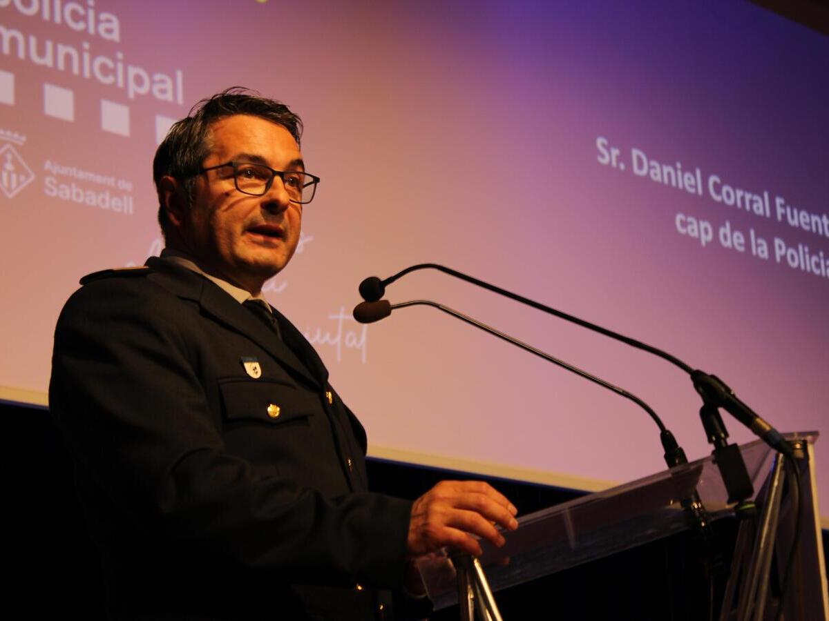 Daniel Corral, cap de la Policia Local. Autora: Martina Berenguer.