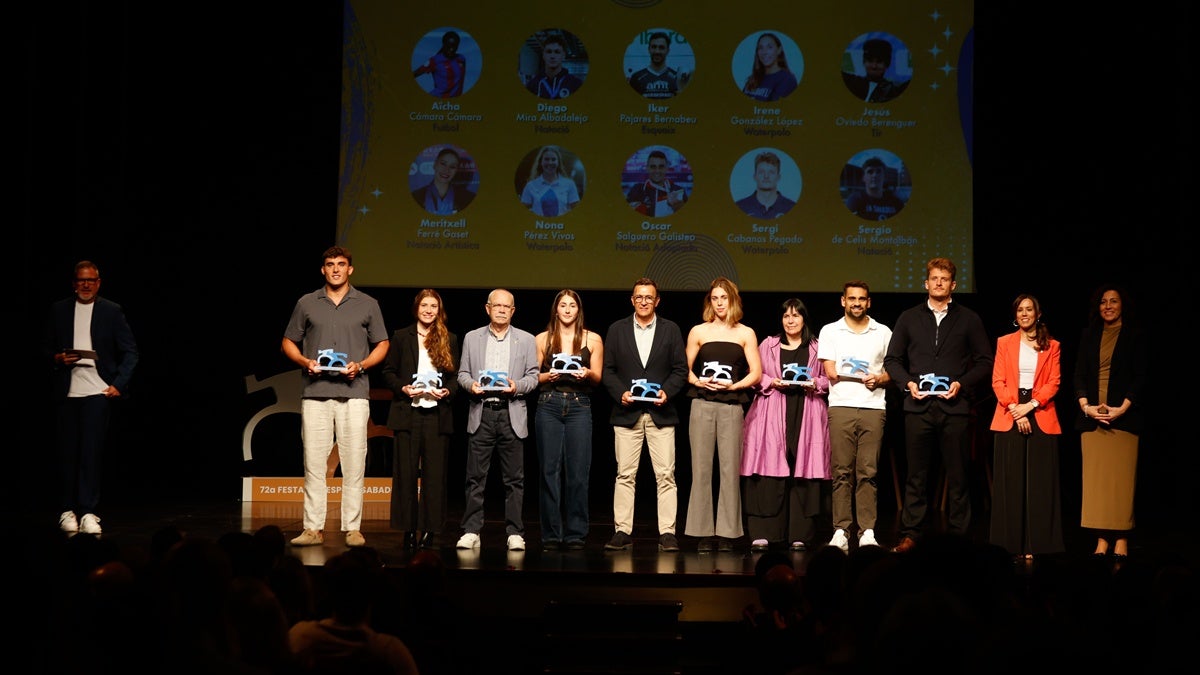 Esportistes i representants dels candidats a 'Millor esportista'. Autora: Dihör