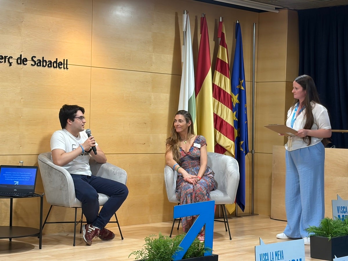 Un moment de l'acte de cloenda de la Fundació Impulsa. Autor: cedida.
