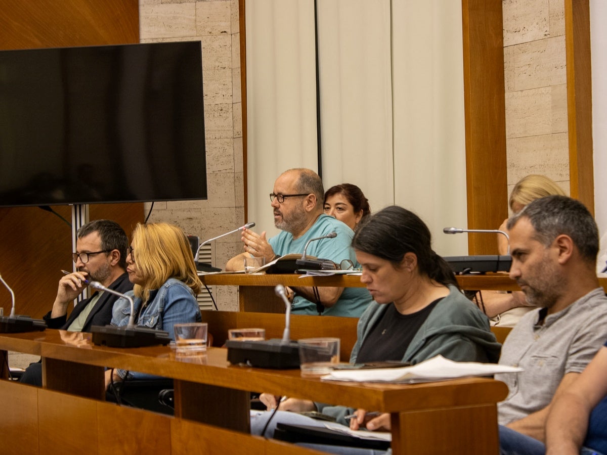 El portaveu de Sabadell En Comú Podem, Joan Mena. Autora: M.Berenguera.
