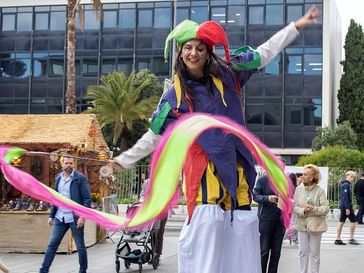Un moment de Medievàlia, aquest divendres. Autora: M.Berenguera. 
