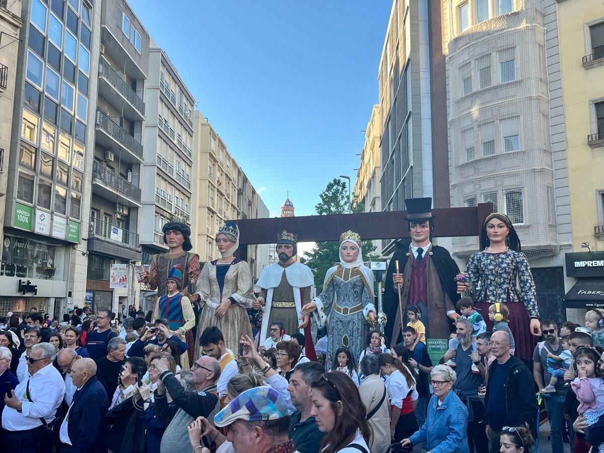 Gegants, abans del seguici. Autor: Jordi M.