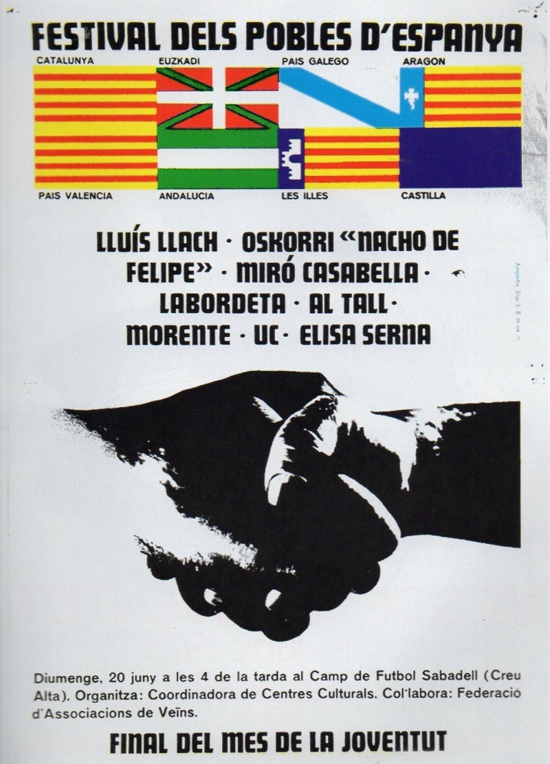 Cartell del Festival dels Pobles d'Espanya