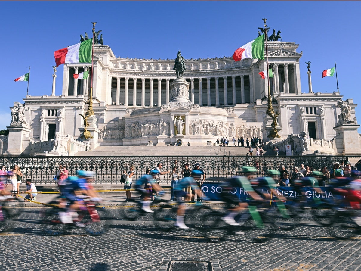 Última etapa del Giro, al seu pas per Roma. Autor: Giro