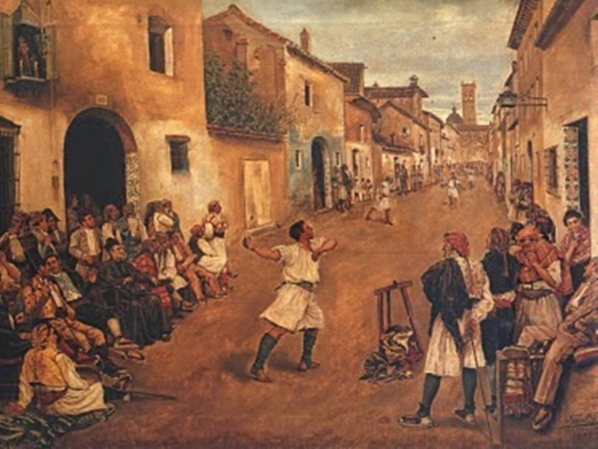 'Joc de pilota', de Josep Bru i Albinyana.