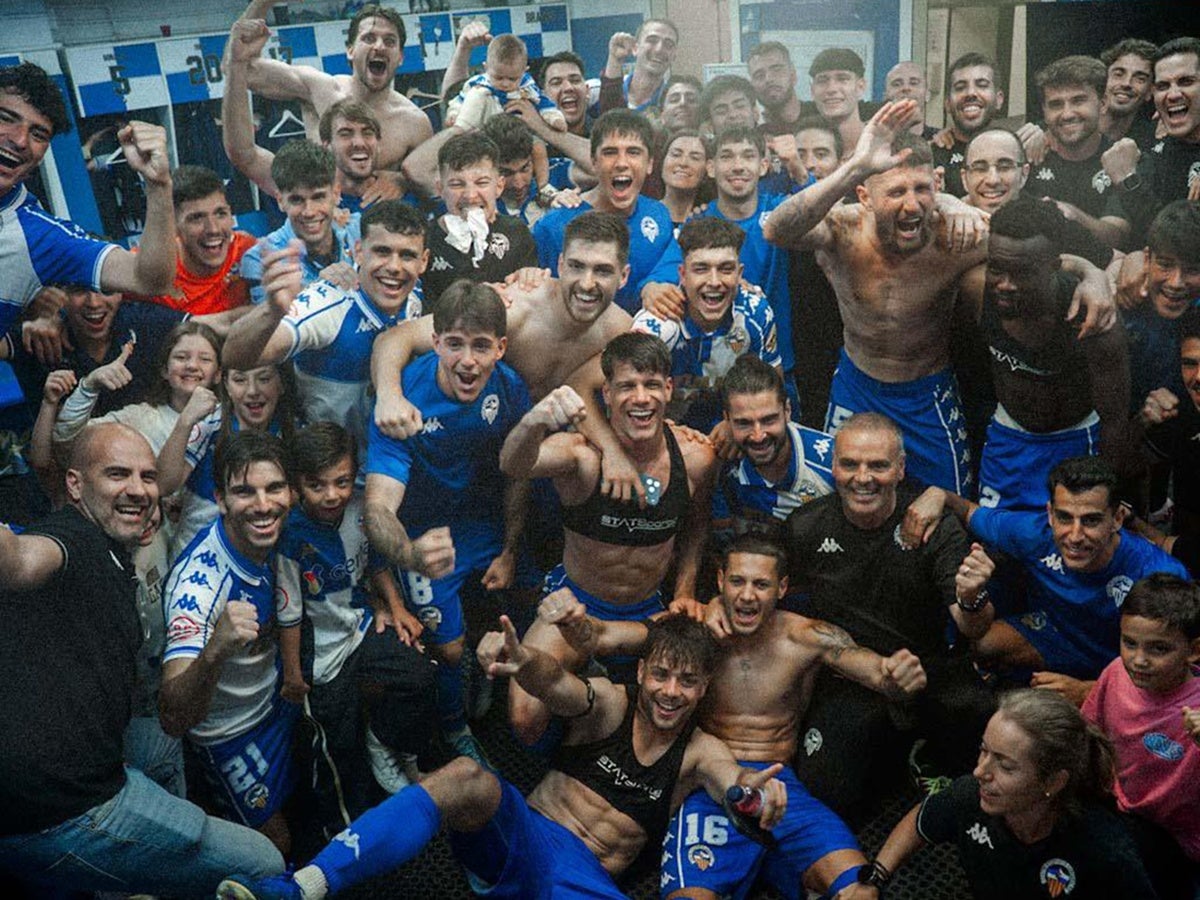 Alegria desfermada al vestidor. Autor: @CESabadell via X. 