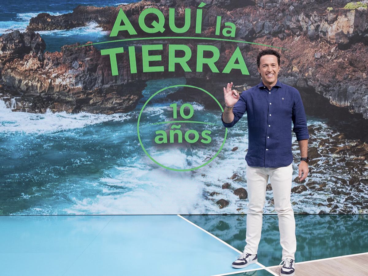 Captura de pantalla del programa 'Aquí la tierra'. 