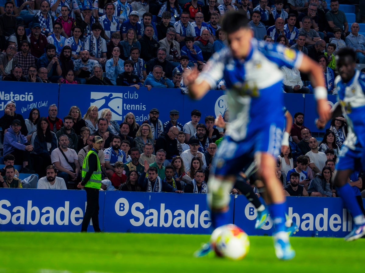 Un partit recent del Sabadell. Autor: CE Sabadell via X. 