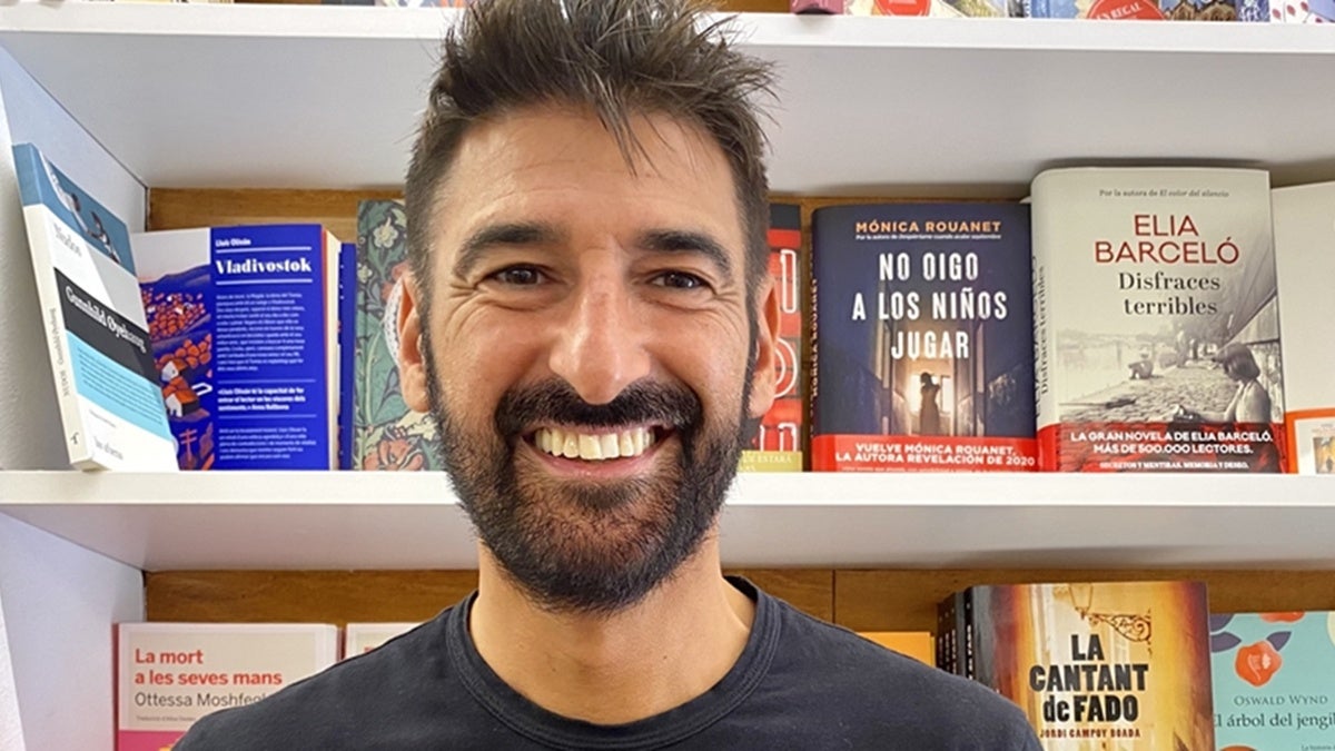 L'escriptor i músic sabadellenc Jordi Campoy, l'any 2021. Autora: J.Ramon. 