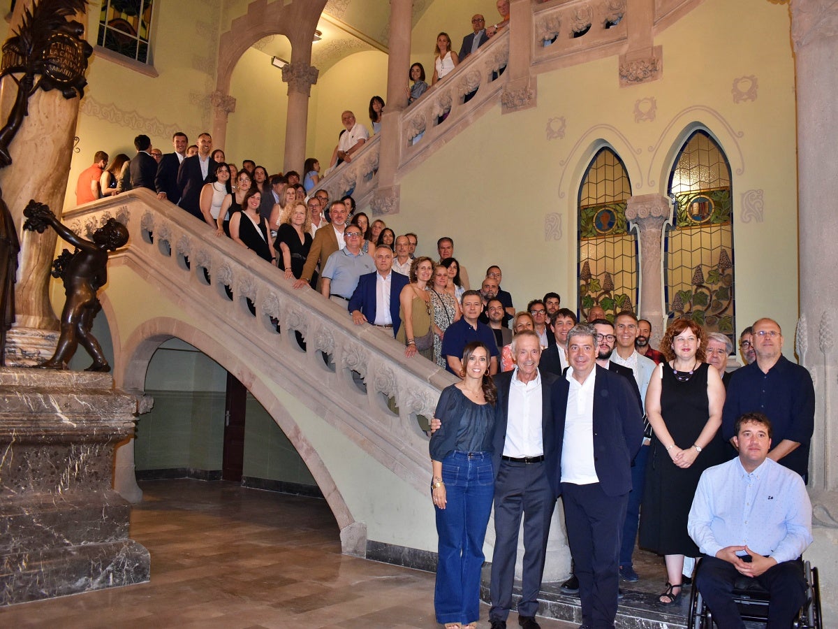 Assistents a la setena edició del Sopar d'Empreses de CIPO, aquest dijous. Autor: CIPO / cedida. 
