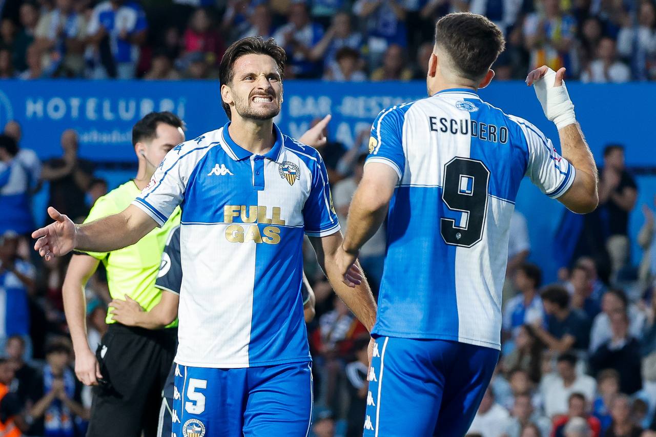 Bonaldo i Priego, dos dels jugadors destacats del partit.