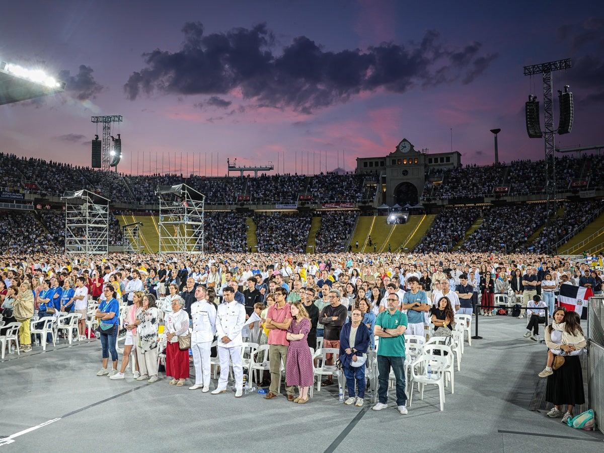 Aspecte de l'Estadi Olímpic Lluís Companys. Autor: ACN.