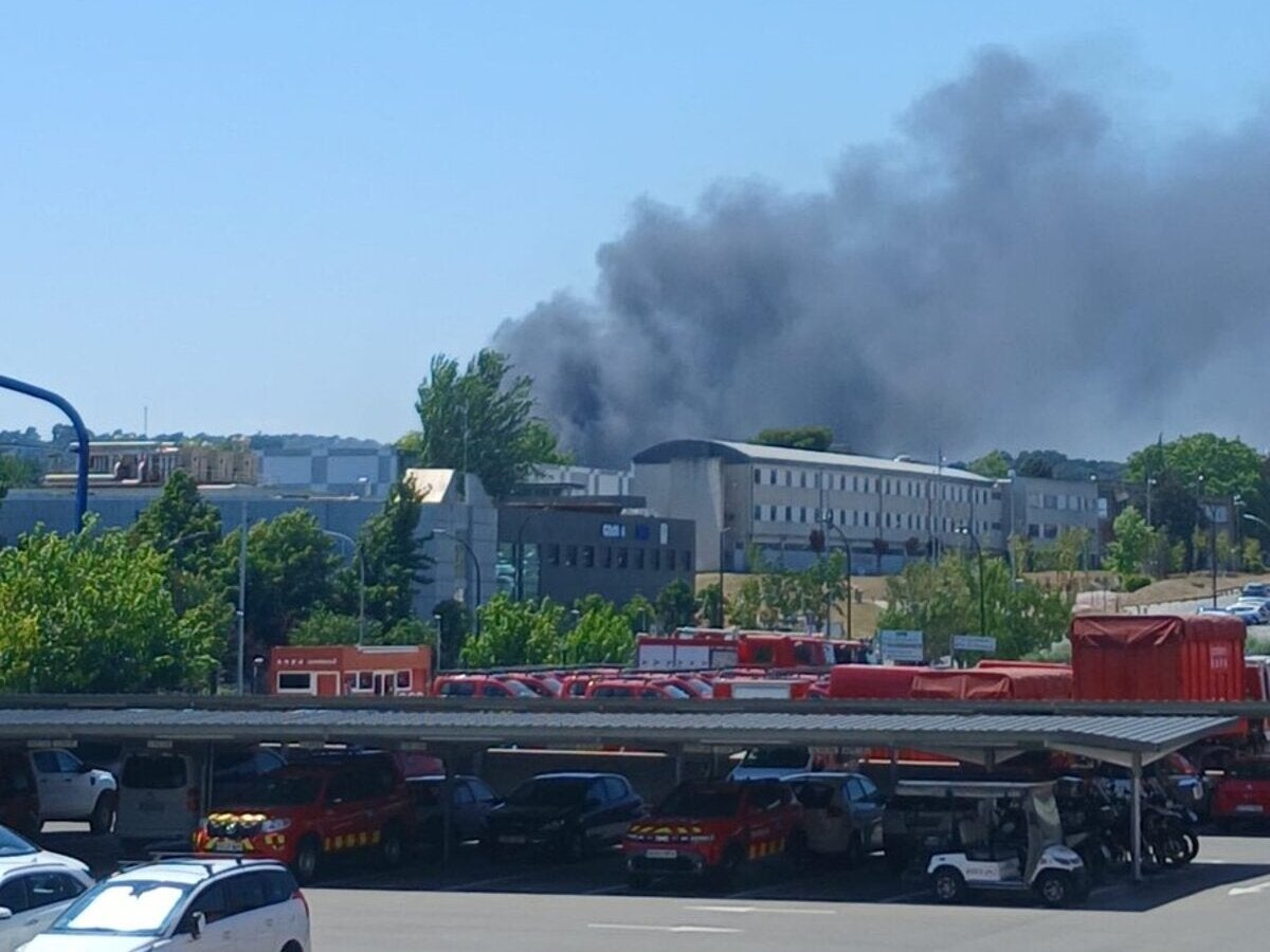 Incendi a l'IRTA. Autor: ACN.