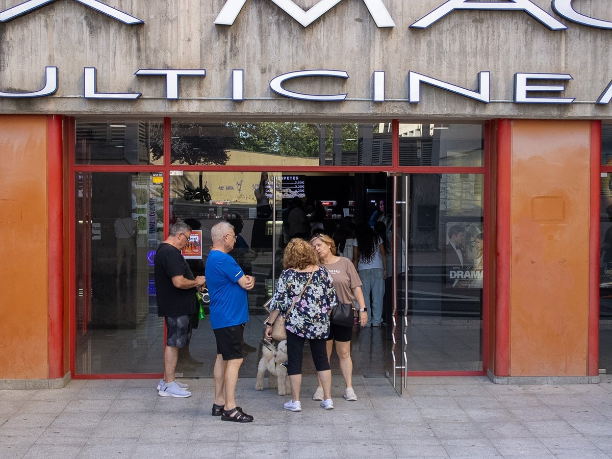 Els cines de l'Eix Macià el 8 de juny de 2026, per la Festa del Cine. Autora: M. Berenguera. 