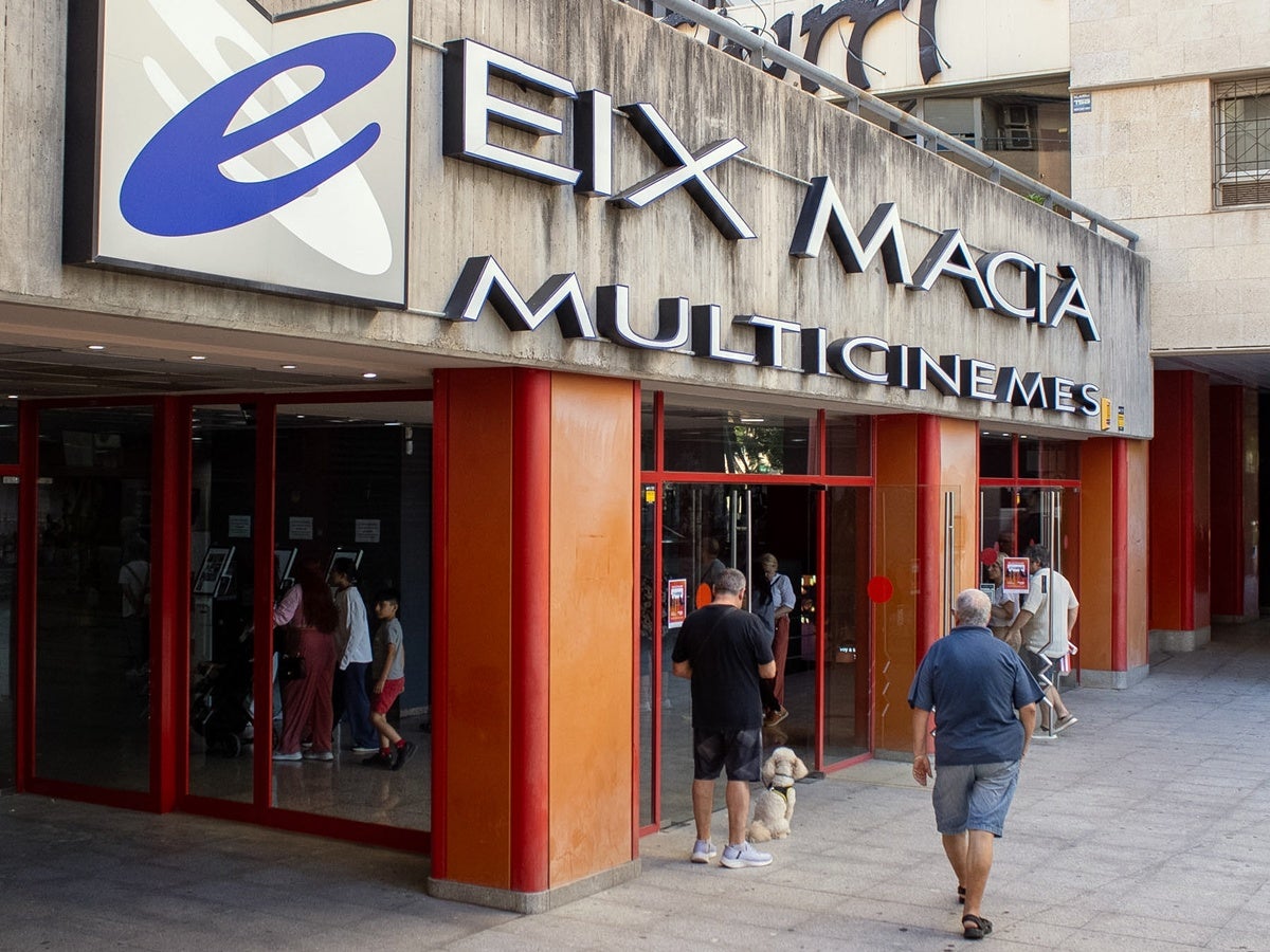 Els cines de l'Eix Macià el 8 de juny de 2026, per la Festa del Cine. Autora: M. Berenguera. 
