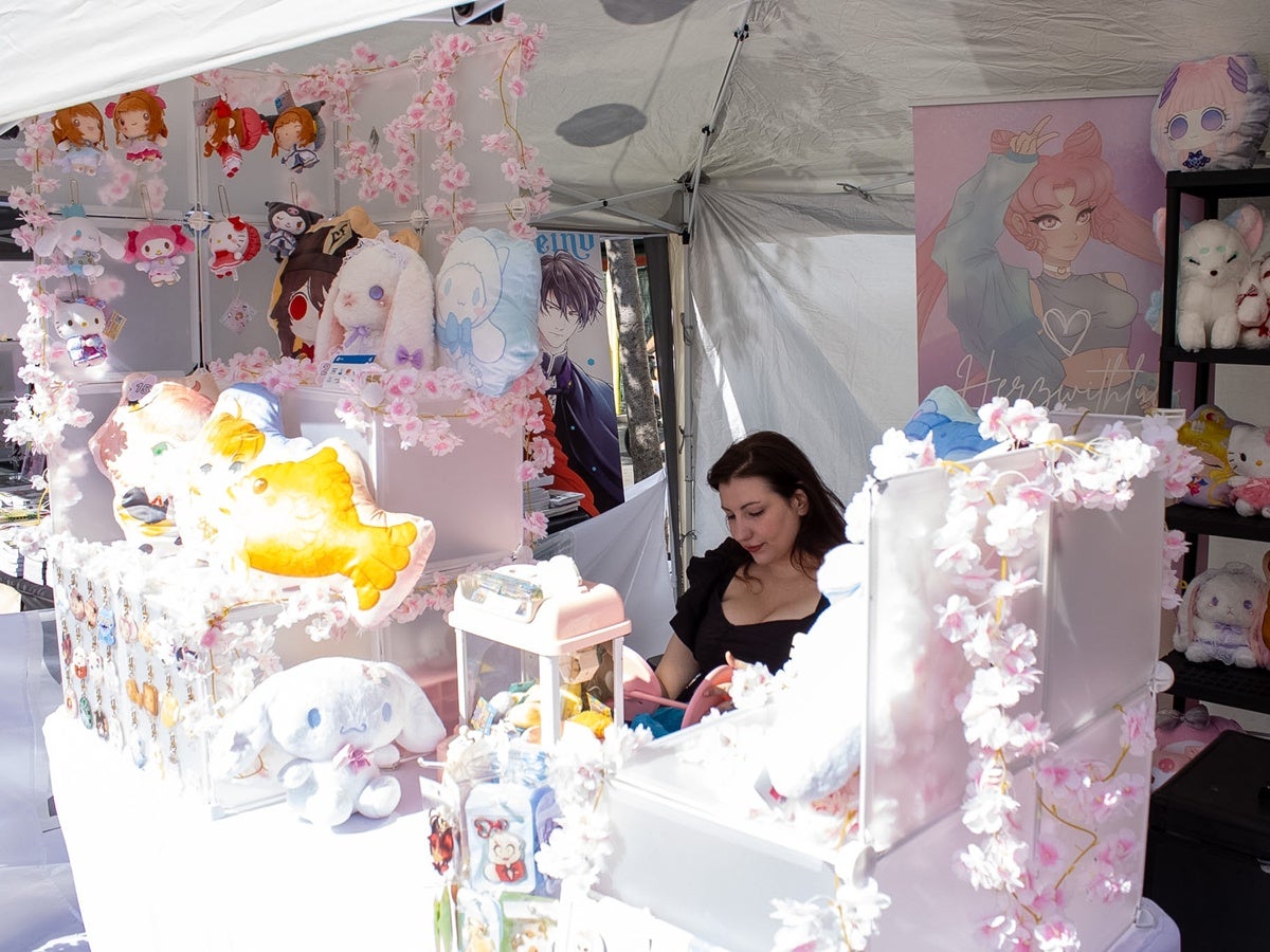 Una imatge del saló Sakura Matsuri, aquest divendres. Autora: M.Berenguera.