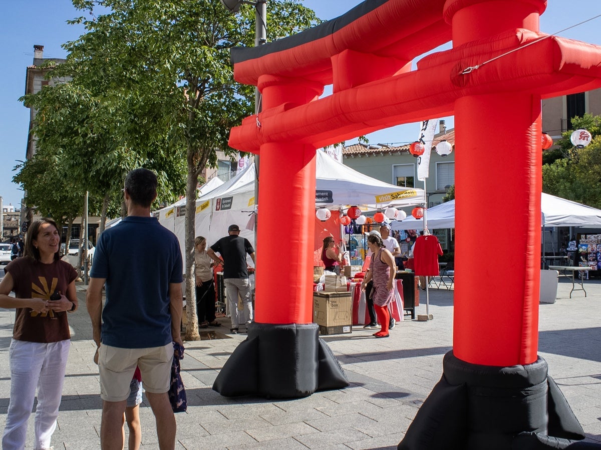Una imatge del saló Sakura Matsuri, aquest divendres. Autora: M.Berenguera.