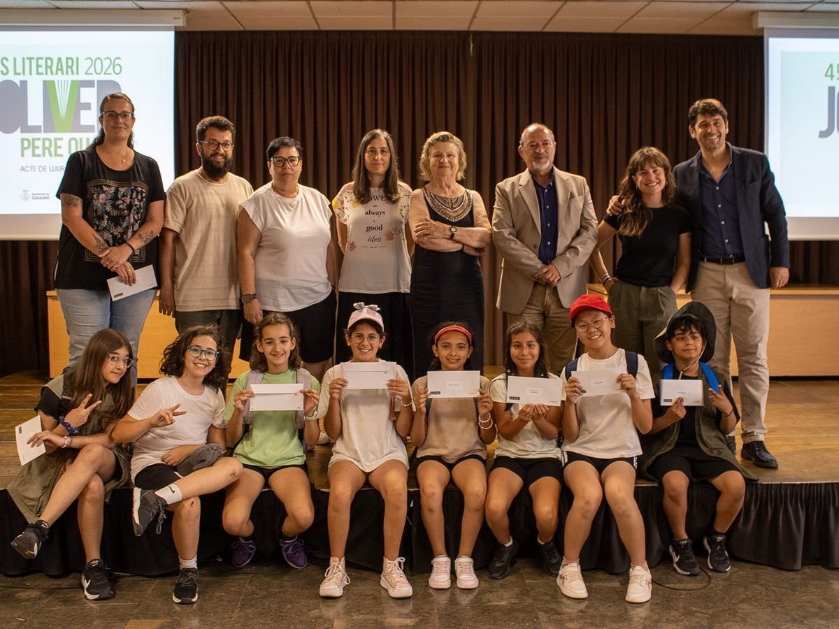 Entrega dels premis Joan Oliver. Autora: M.Berenguera.